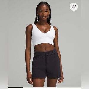 Lululemon Align V Neck Bra. Light support C/D Cup. Sz 6